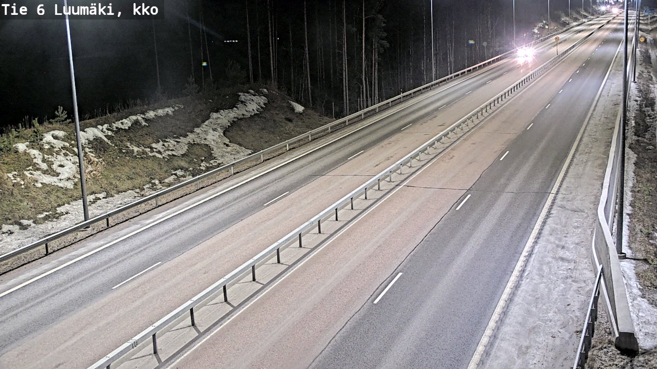 Kelikamerat Kuva Tie 6 Luumäki, kirkko, Luumäki, Etelä-Karjala