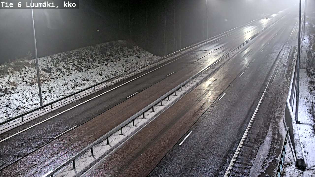 Weather Camera Image Road 6 Luumäki, kirkko, Luumäki, Etelä-Karjala