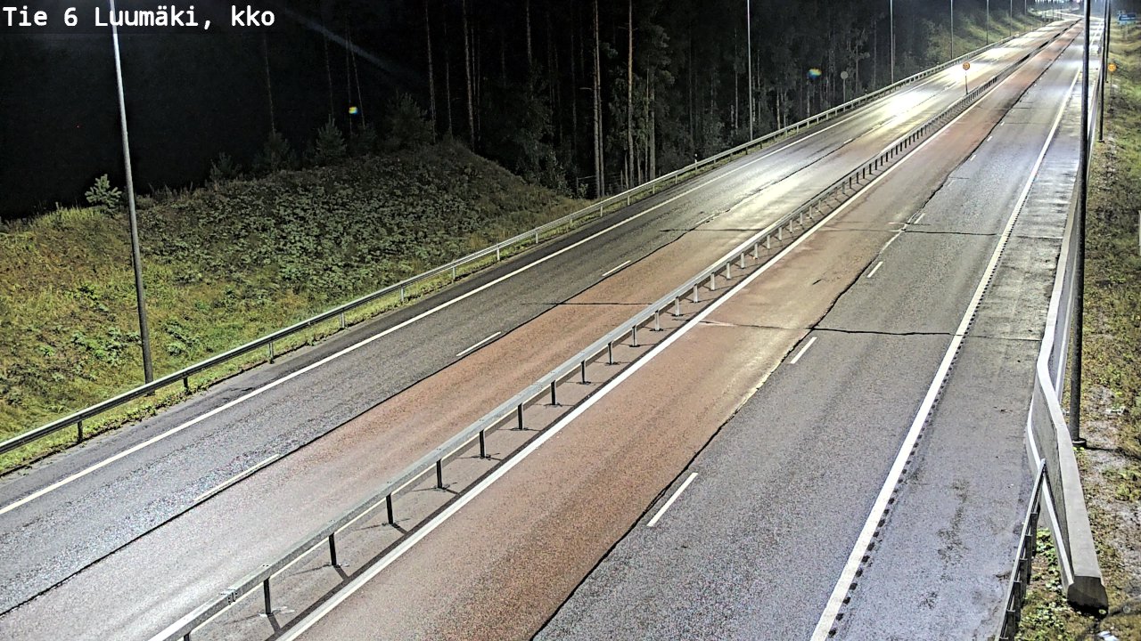 Kelikamerat Kuva Tie 6 Luumäki, kirkko, Luumäki, Etelä-Karjala