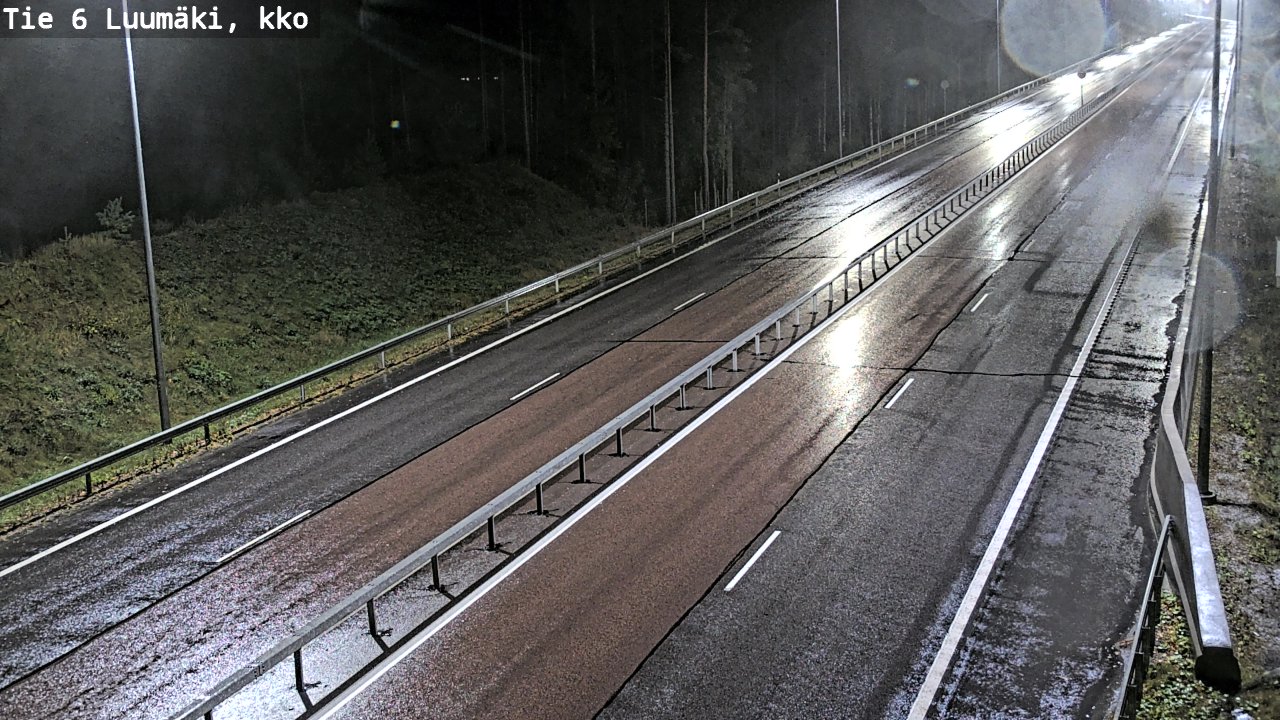 Kelikamerat Kuva Tie 6 Luumäki, kirkko, Luumäki, Etelä-Karjala