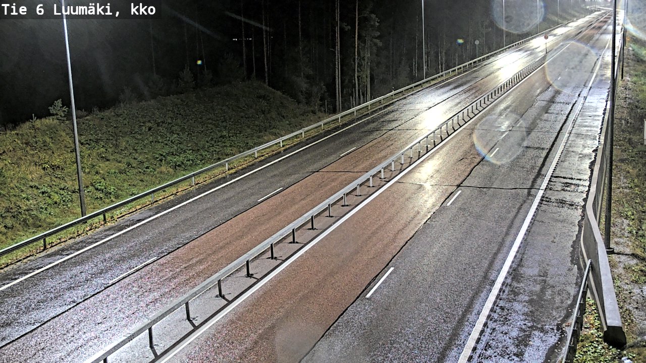 Kelikamerat Kuva Tie 6 Luumäki, kirkko, Luumäki, Etelä-Karjala