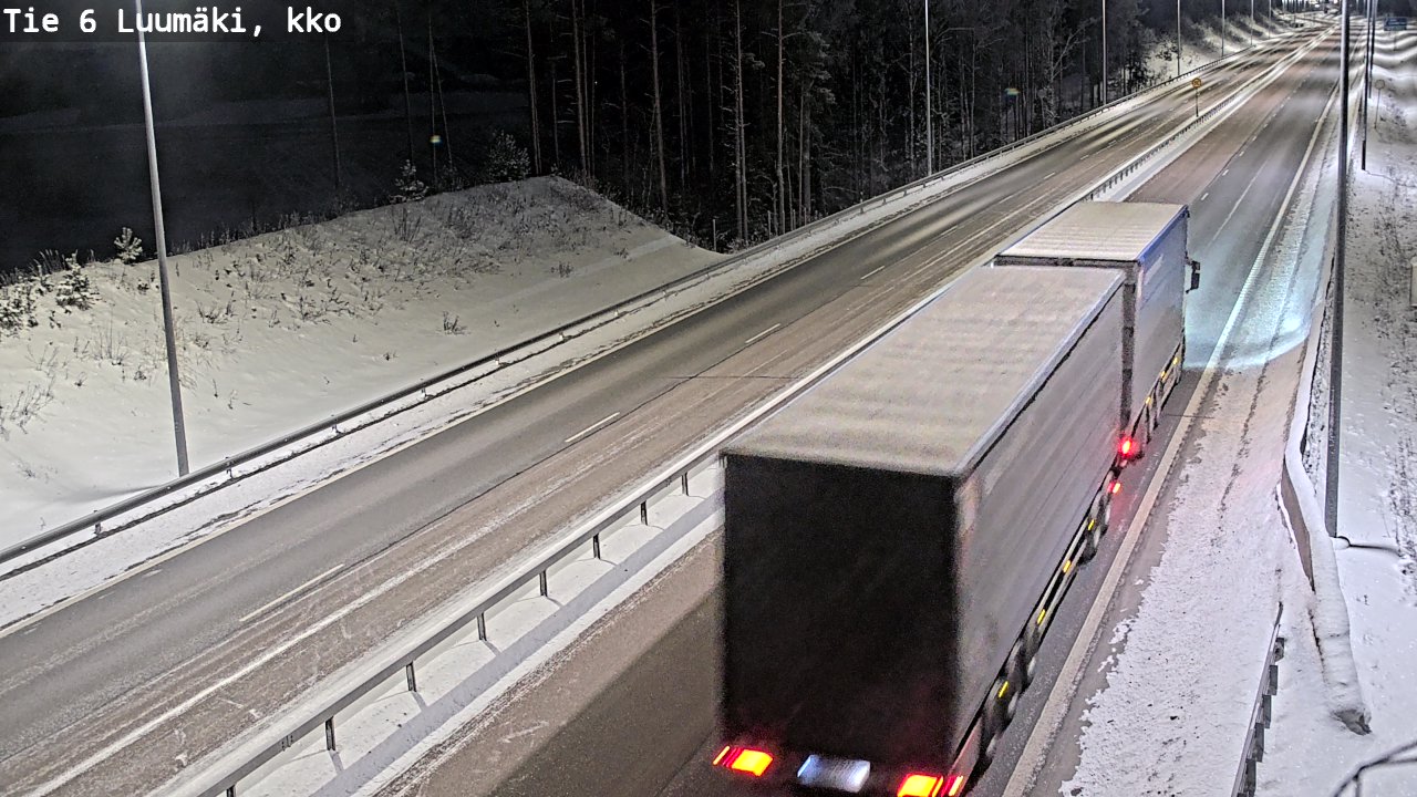 Kelikamerat Kuva Tie 6 Luumäki, kirkko, Luumäki, Etelä-Karjala