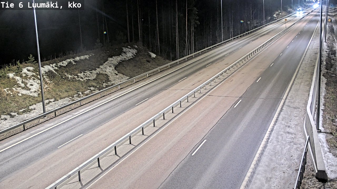 Kelikamerat Kuva Tie 6 Luumäki, kirkko, Luumäki, Etelä-Karjala