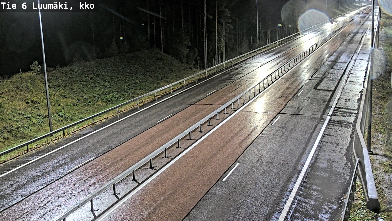 Kelikamerat Kuva Tie 6 Luumäki, kirkko, Luumäki, Etelä-Karjala