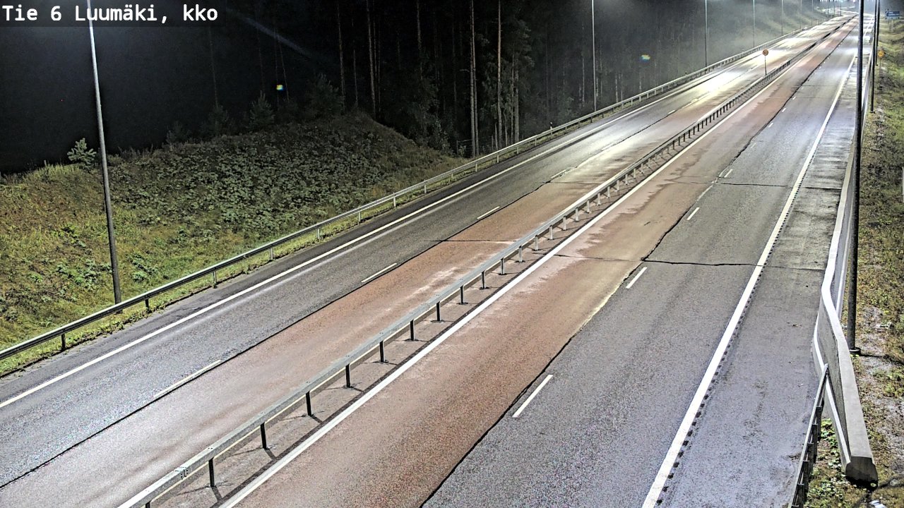 Kelikamerat Kuva Tie 6 Luumäki, kirkko, Luumäki, Etelä-Karjala