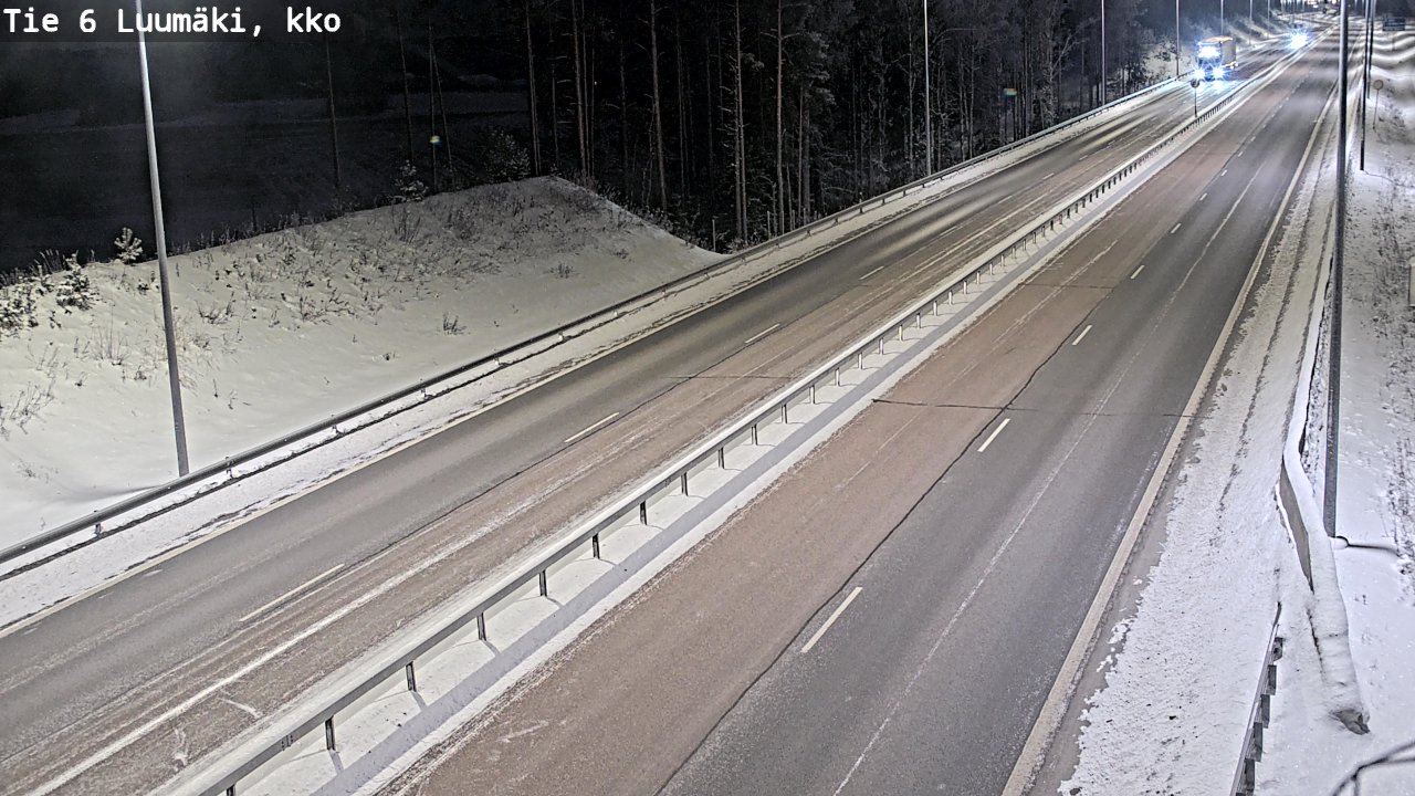 Kelikamerat Kuva Tie 6 Luumäki, kirkko, Luumäki, Etelä-Karjala