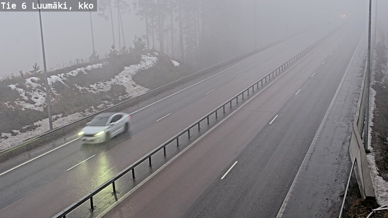 Kelikamerat Kuva Tie 6 Luumäki, kirkko, Luumäki, Etelä-Karjala