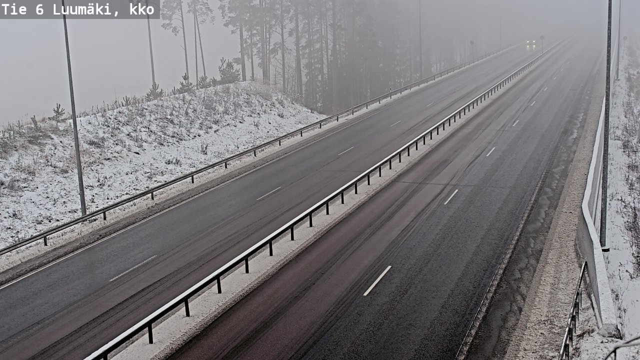 Weather Camera Image Road 6 Luumäki, kirkko, Luumäki, Etelä-Karjala