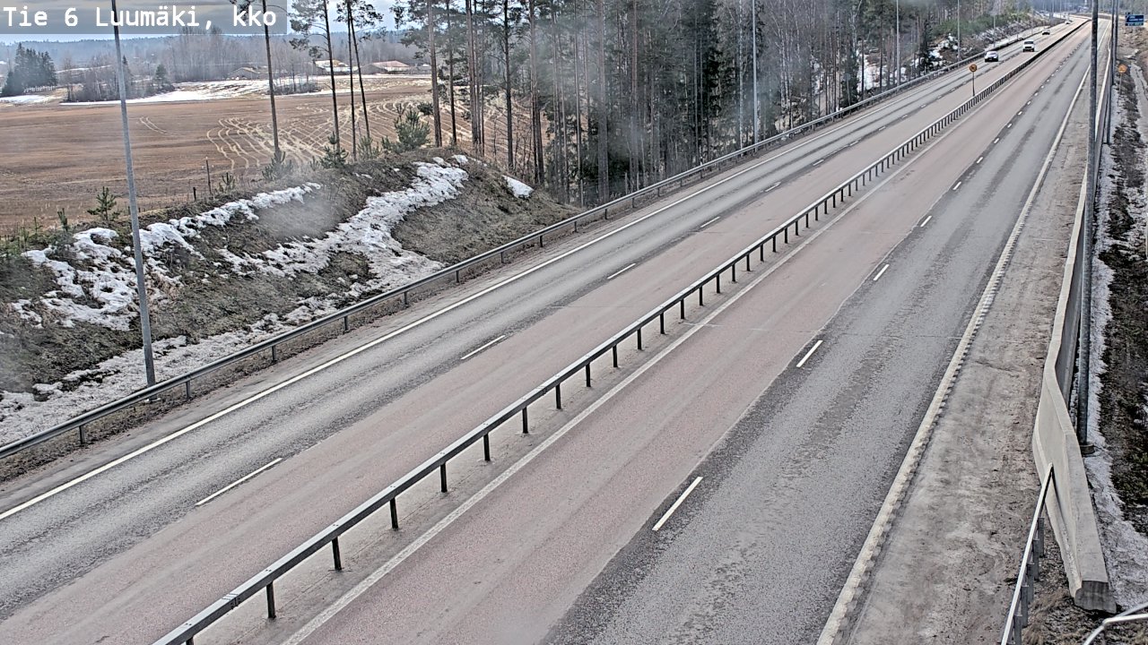 Kelikamerat Kuva Tie 6 Luumäki, kirkko, Luumäki, Etelä-Karjala