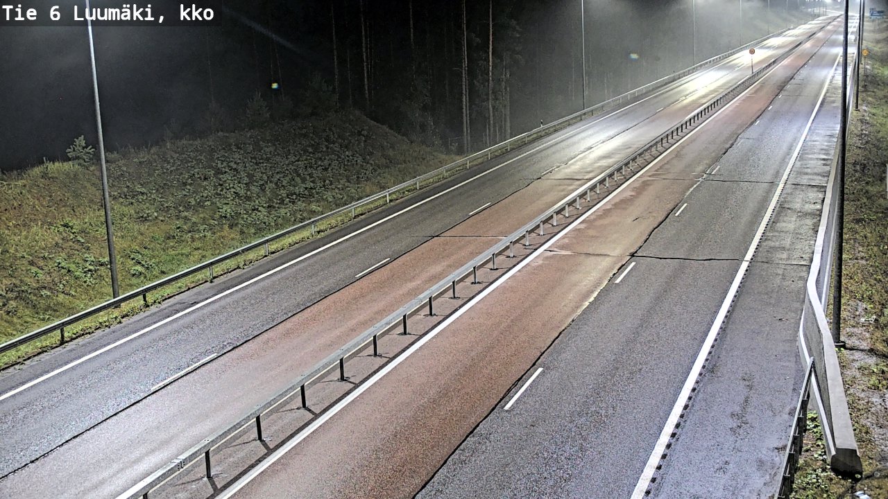 Kelikamerat Kuva Tie 6 Luumäki, kirkko, Luumäki, Etelä-Karjala