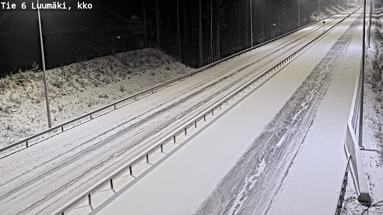 Kelikamerat Kuva Tie 6 Luumäki, kirkko, Luumäki, Etelä-Karjala