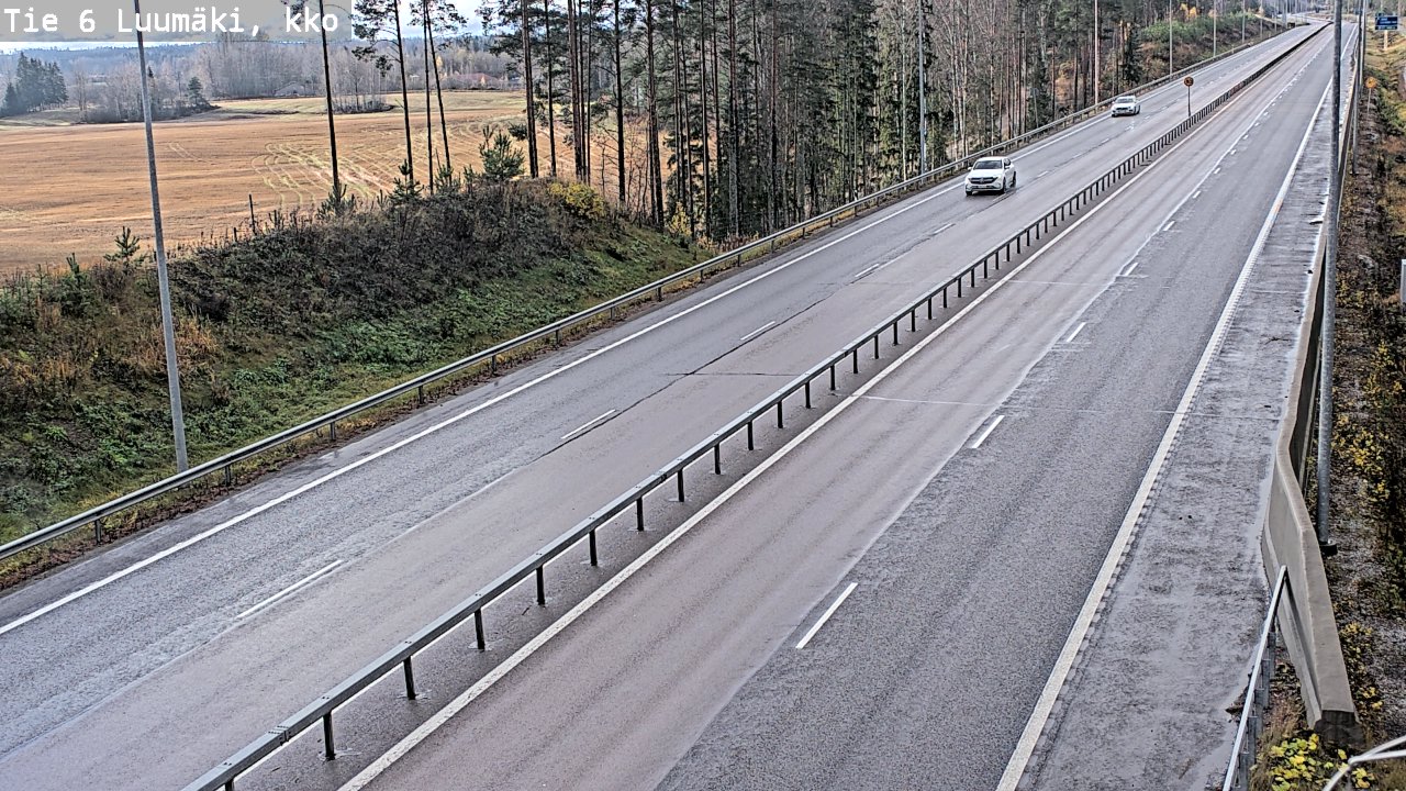 Kelikamerat Kuva Tie 6 Luumäki, kirkko, Luumäki, Etelä-Karjala