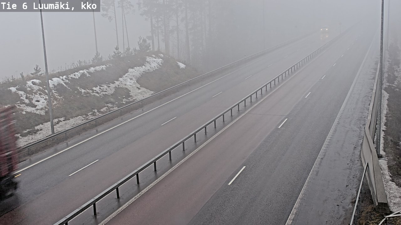 Kelikamerat Kuva Tie 6 Luumäki, kirkko, Luumäki, Etelä-Karjala