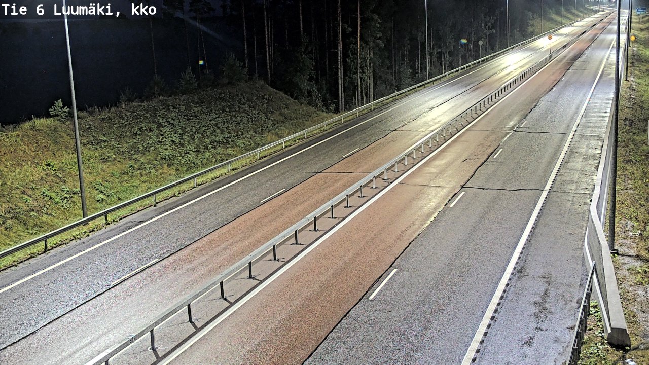 Kelikamerat Kuva Tie 6 Luumäki, kirkko, Luumäki, Etelä-Karjala