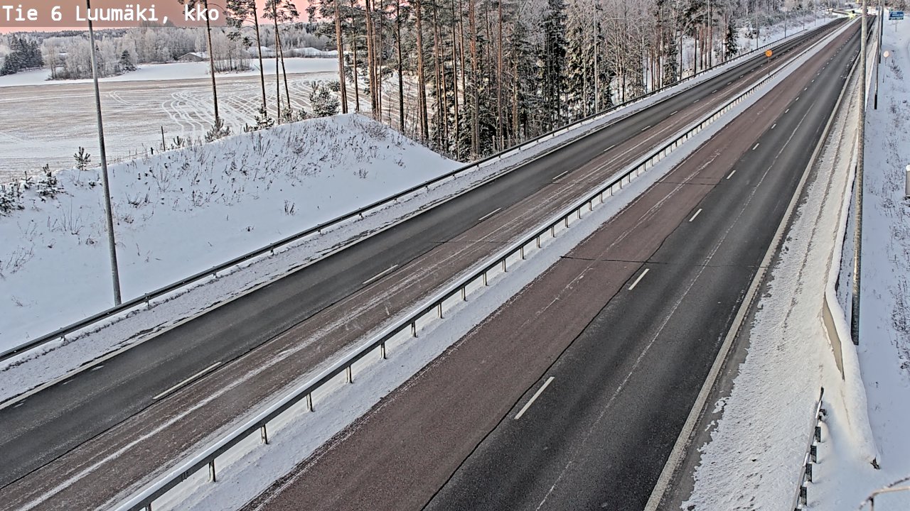 Kelikamerat Kuva Tie 6 Luumäki, kirkko, Luumäki, Etelä-Karjala