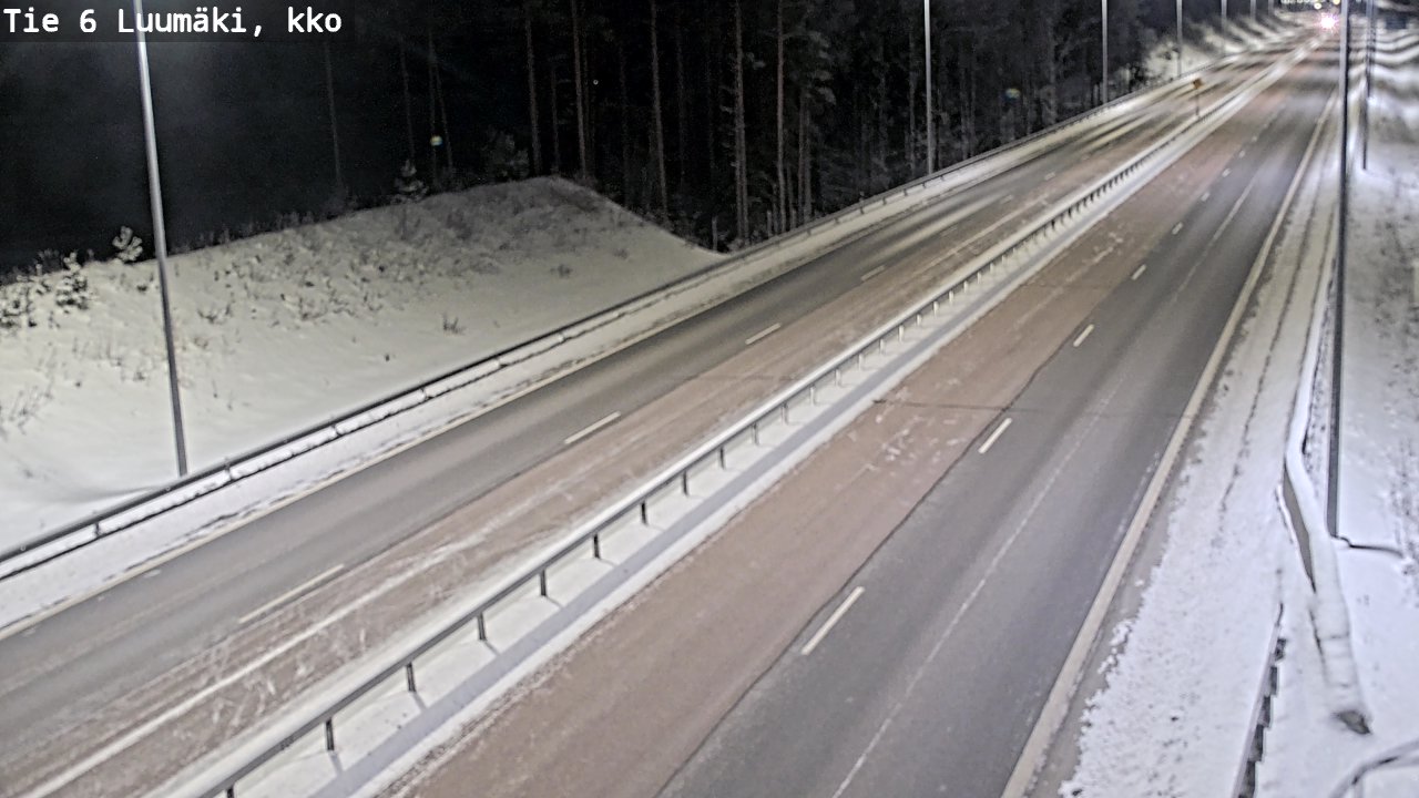 Kelikamerat Kuva Tie 6 Luumäki, kirkko, Luumäki, Etelä-Karjala