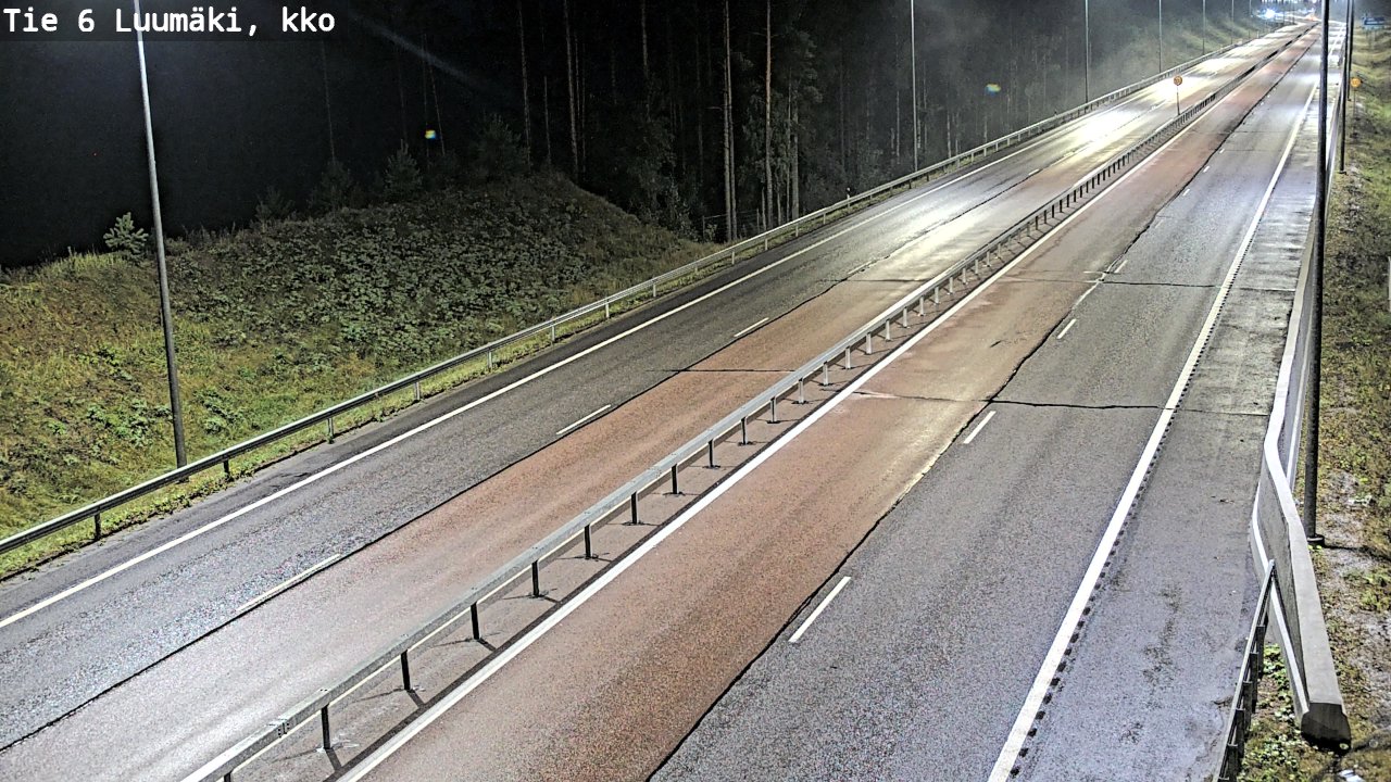Kelikamerat Kuva Tie 6 Luumäki, kirkko, Luumäki, Etelä-Karjala