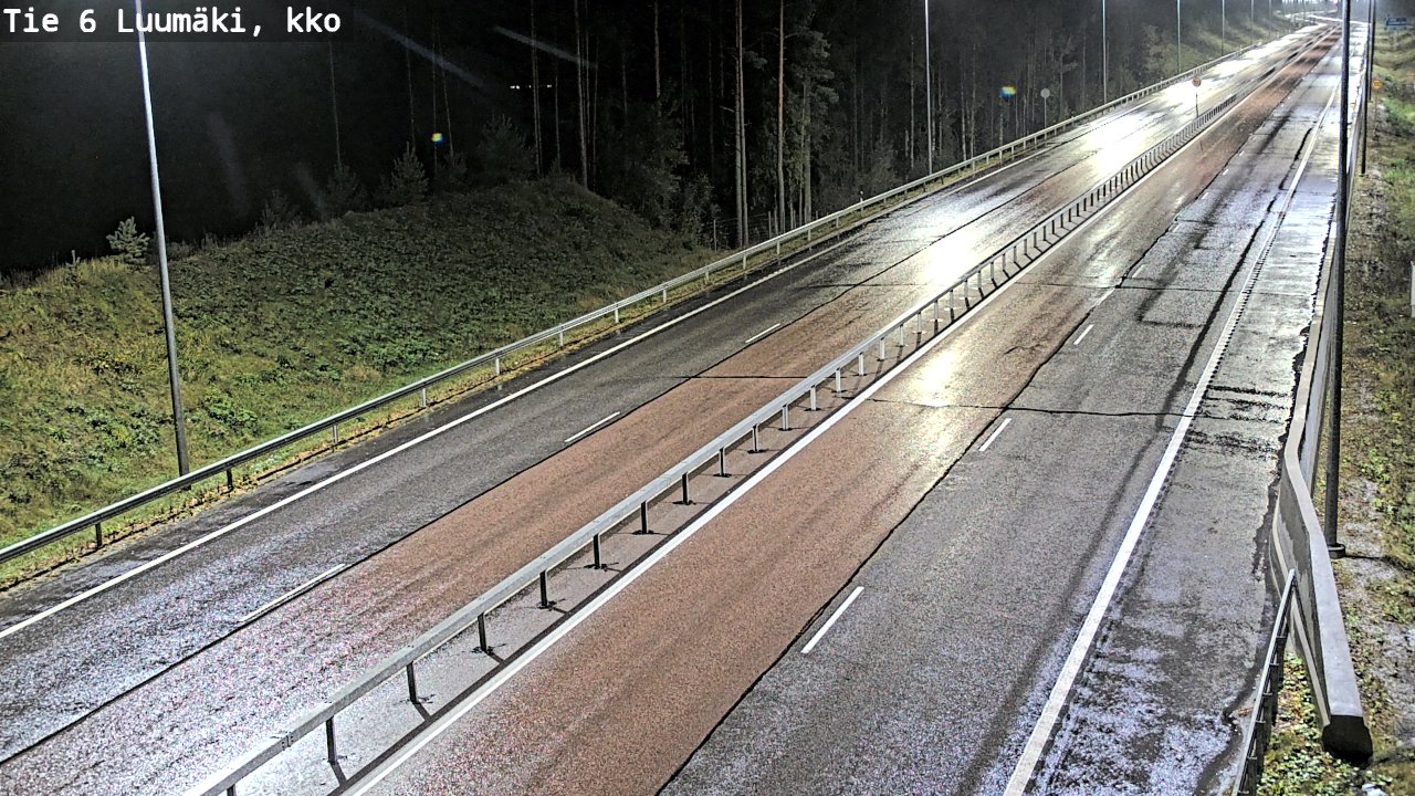 Kelikamerat Kuva Tie 6 Luumäki, kirkko, Luumäki, Etelä-Karjala