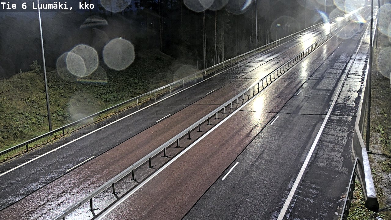 Kelikamerat Kuva Tie 6 Luumäki, kirkko, Luumäki, Etelä-Karjala