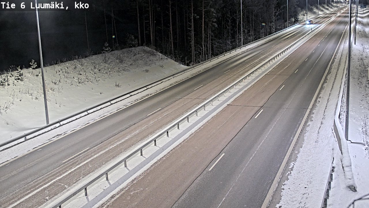 Kelikamerat Kuva Tie 6 Luumäki, kirkko, Luumäki, Etelä-Karjala