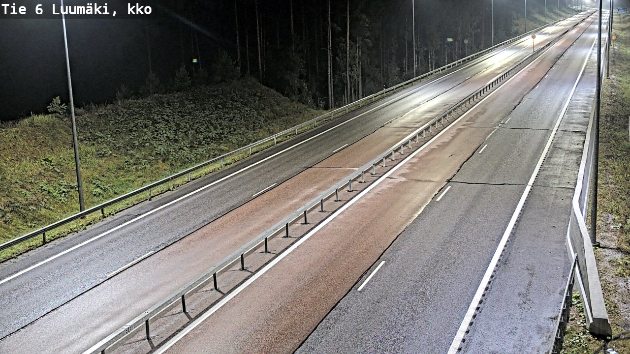Kelikamerat Kuva Tie 6 Luumäki, kirkko, Luumäki, Etelä-Karjala