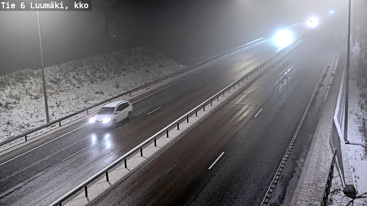 Weather Camera Image Road 6 Luumäki, kirkko, Luumäki, Etelä-Karjala