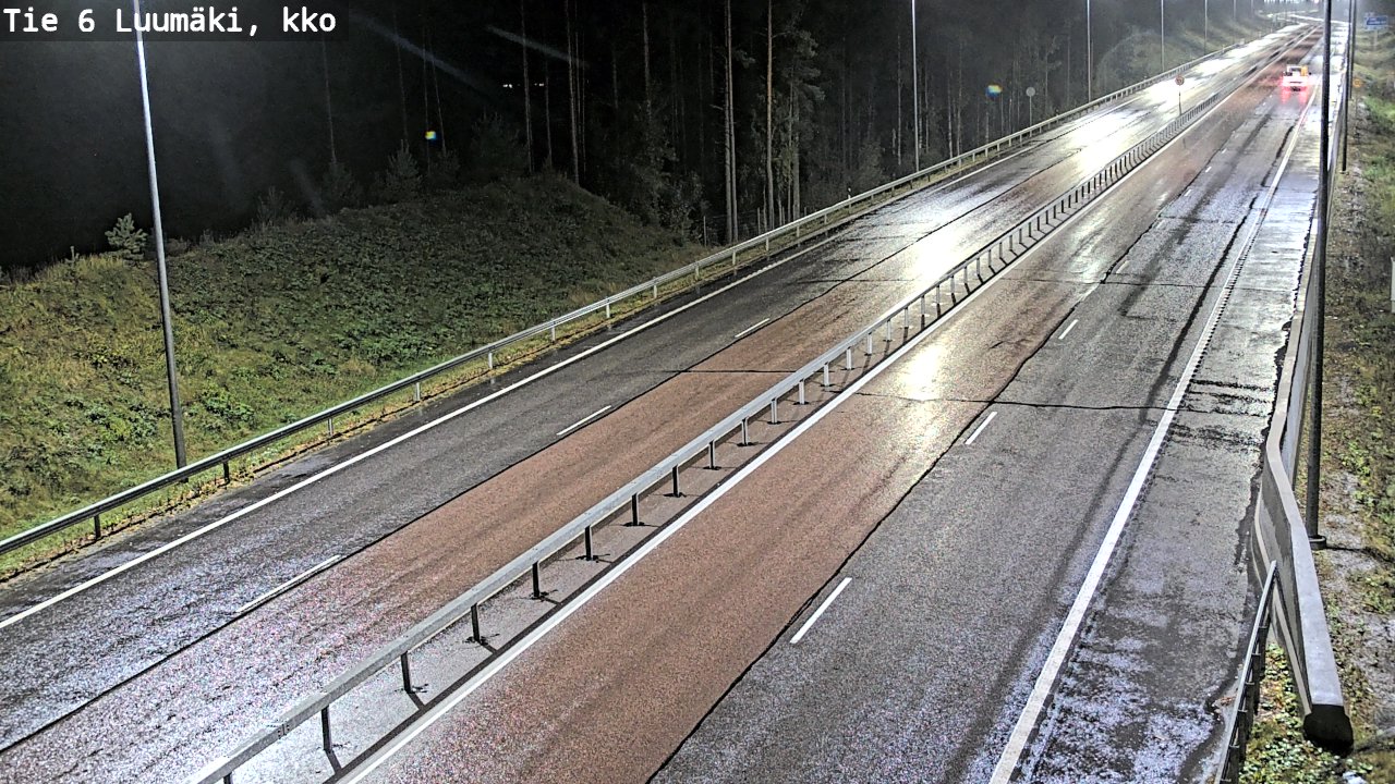 Kelikamerat Kuva Tie 6 Luumäki, kirkko, Luumäki, Etelä-Karjala