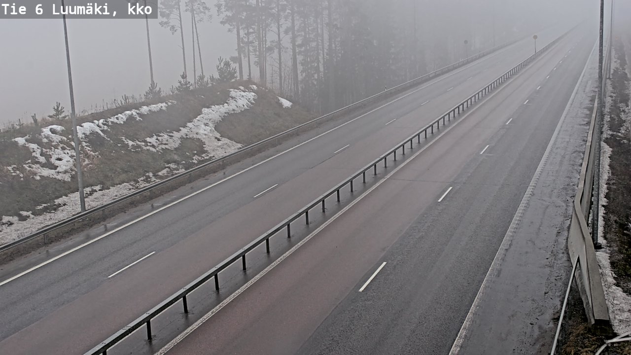 Kelikamerat Kuva Tie 6 Luumäki, kirkko, Luumäki, Etelä-Karjala