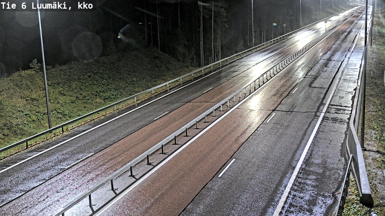 Kelikamerat Kuva Tie 6 Luumäki, kirkko, Luumäki, Etelä-Karjala
