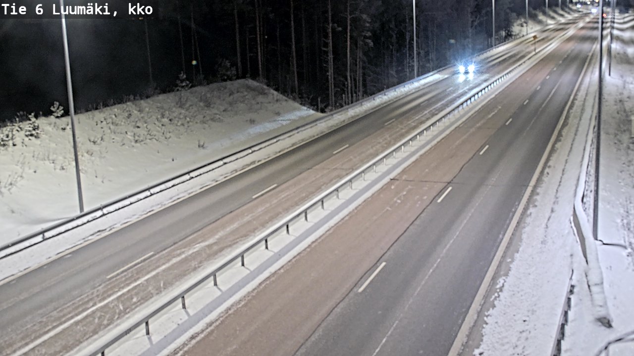 Kelikamerat Kuva Tie 6 Luumäki, kirkko, Luumäki, Etelä-Karjala