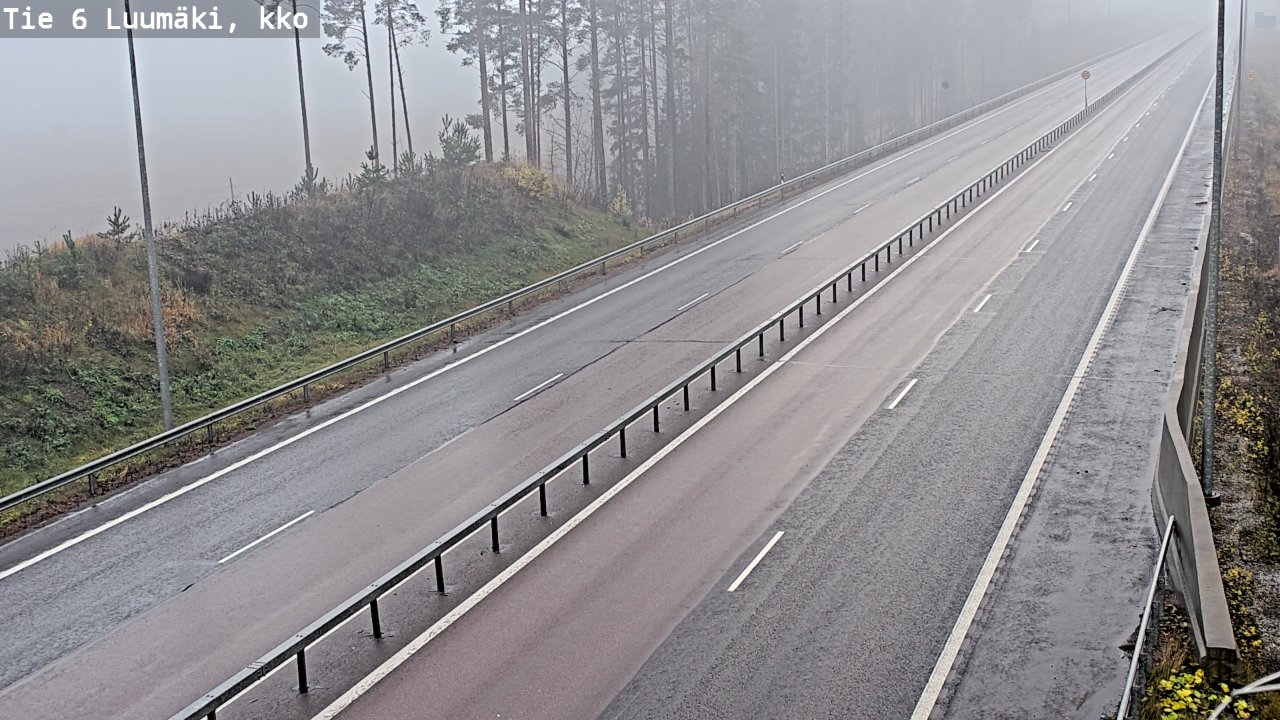 Kelikamerat Kuva Tie 6 Luumäki, kirkko, Luumäki, Etelä-Karjala