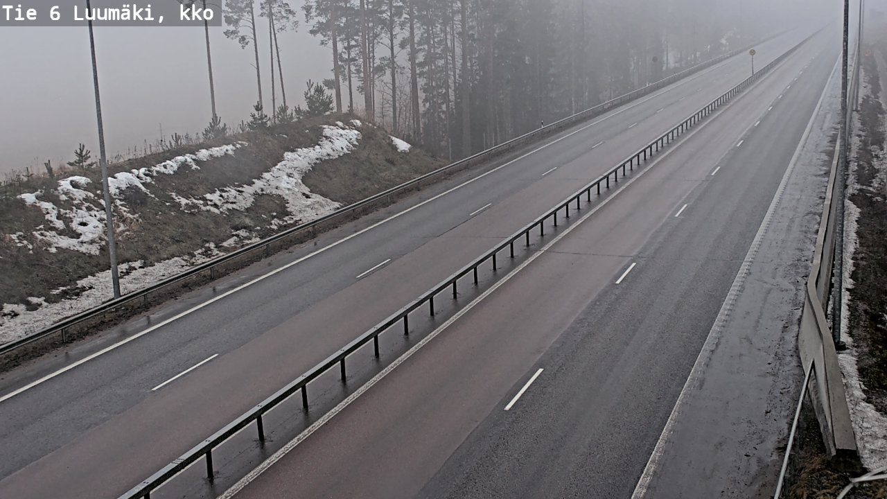 Kelikamerat Kuva Tie 6 Luumäki, kirkko, Luumäki, Etelä-Karjala