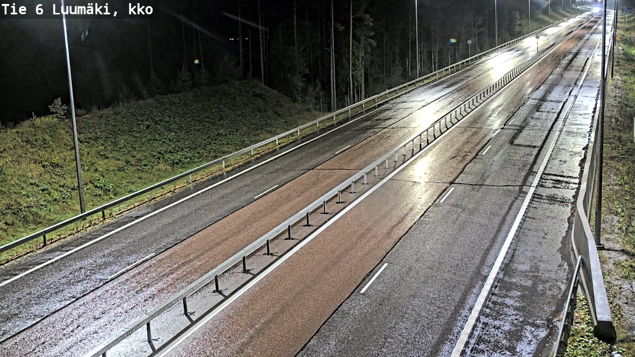 Kelikamerat Kuva Tie 6 Luumäki, kirkko, Luumäki, Etelä-Karjala