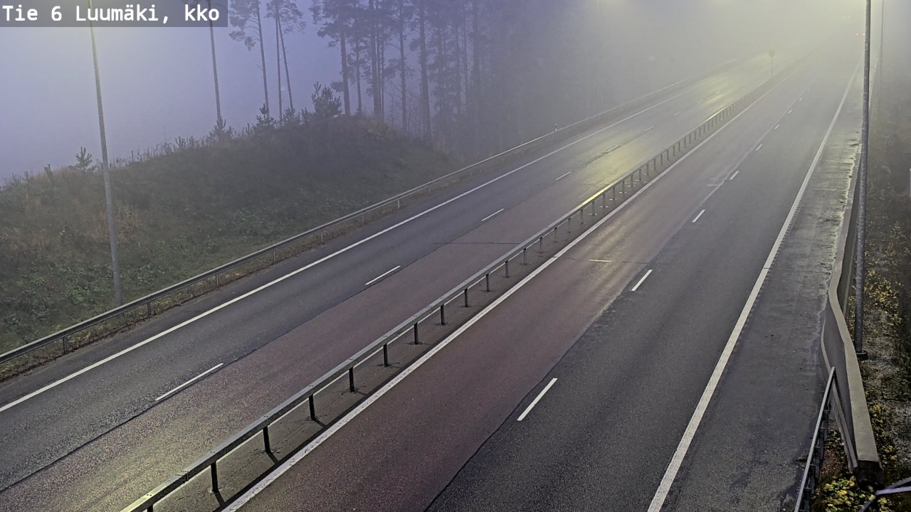 Kelikamerat Kuva Tie 6 Luumäki, kirkko, Luumäki, Etelä-Karjala