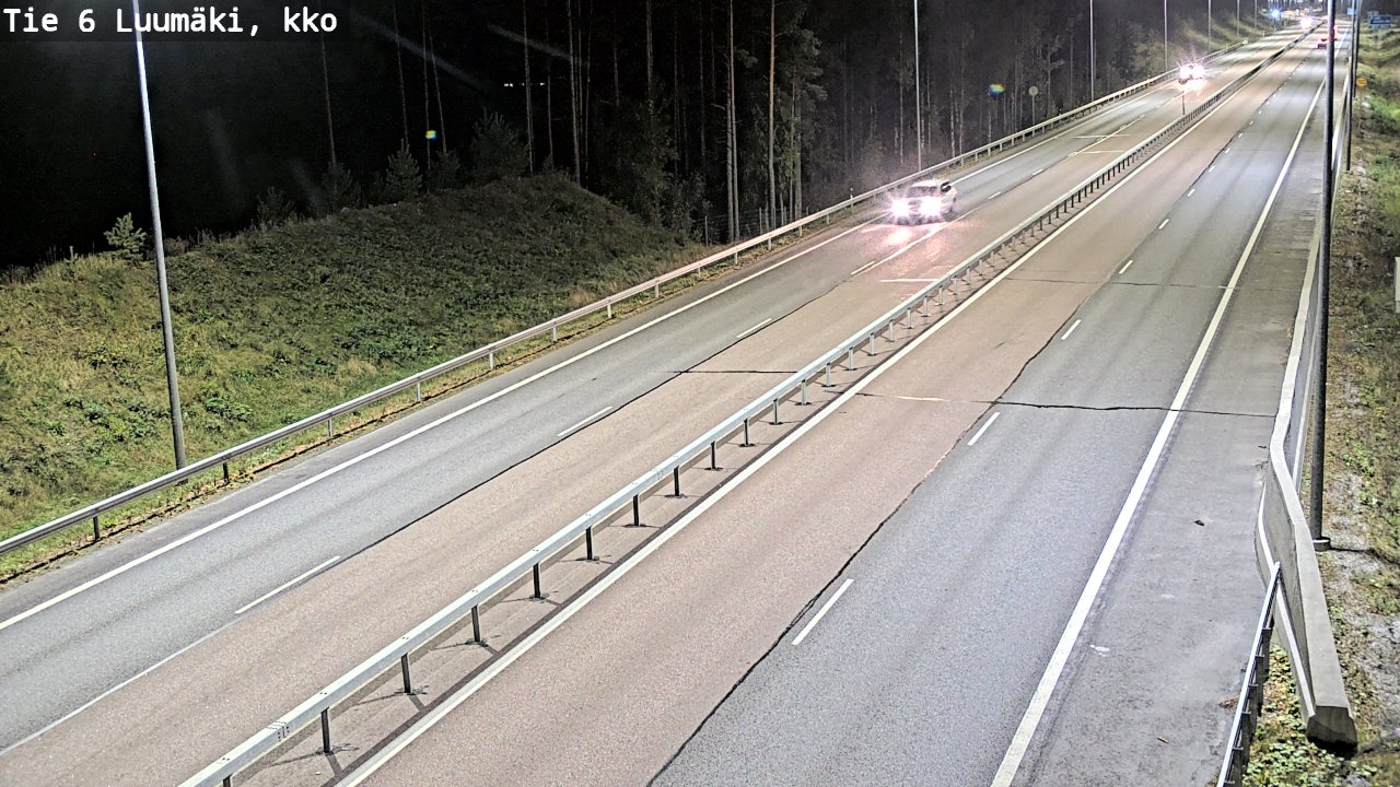Kelikamerat Kuva Tie 6 Luumäki, kirkko, Luumäki, Etelä-Karjala