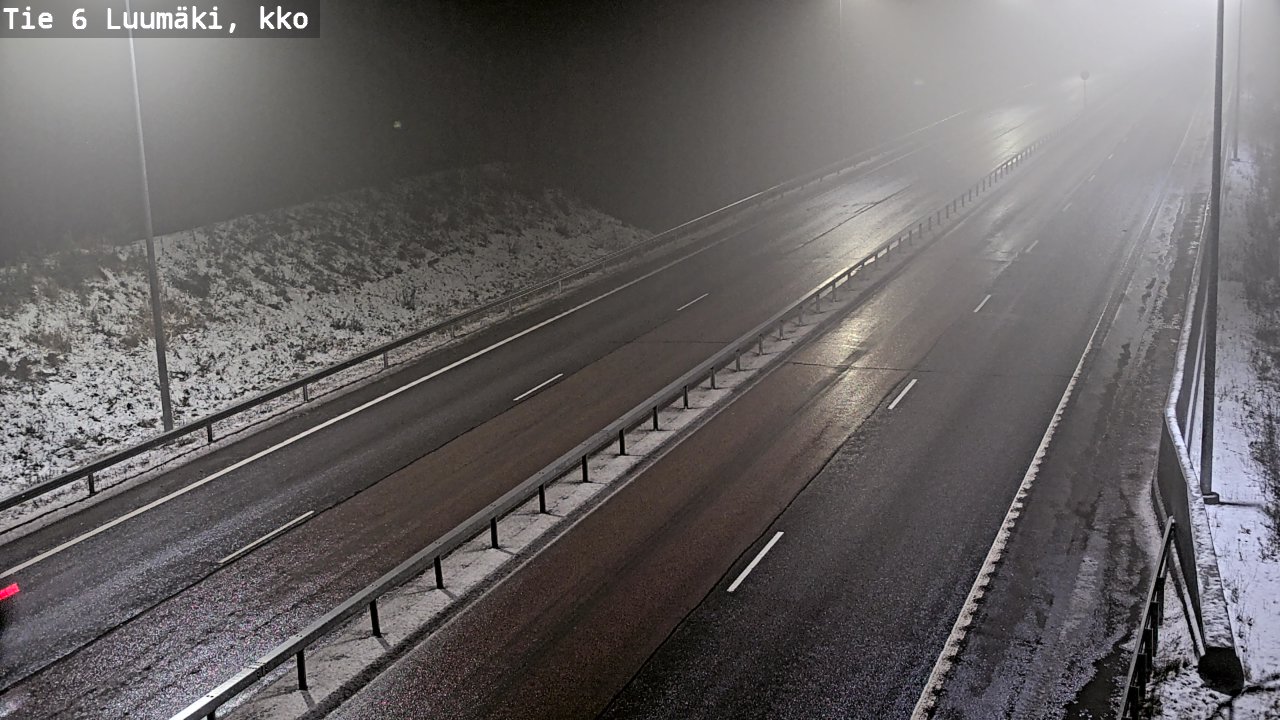 Weather Camera Image Road 6 Luumäki, kirkko, Luumäki, Etelä-Karjala