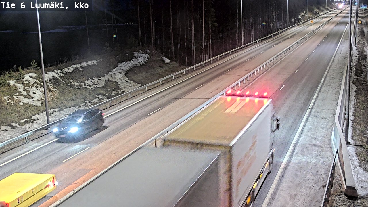 Kelikamerat Kuva Tie 6 Luumäki, kirkko, Luumäki, Etelä-Karjala