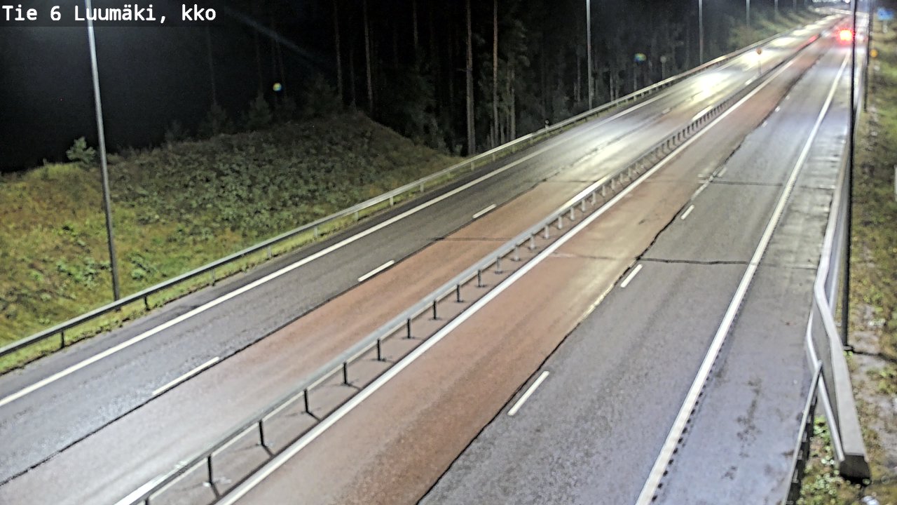 Kelikamerat Kuva Tie 6 Luumäki, kirkko, Luumäki, Etelä-Karjala