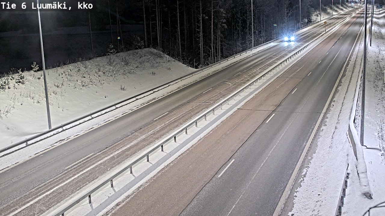 Kelikamerat Kuva Tie 6 Luumäki, kirkko, Luumäki, Etelä-Karjala
