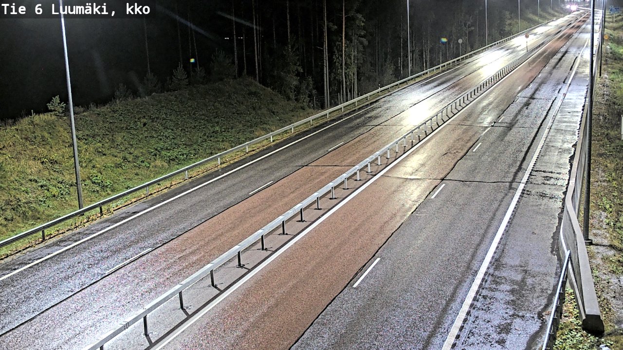 Kelikamerat Kuva Tie 6 Luumäki, kirkko, Luumäki, Etelä-Karjala