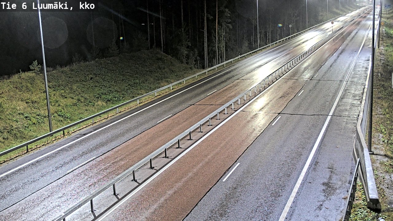 Kelikamerat Kuva Tie 6 Luumäki, kirkko, Luumäki, Etelä-Karjala