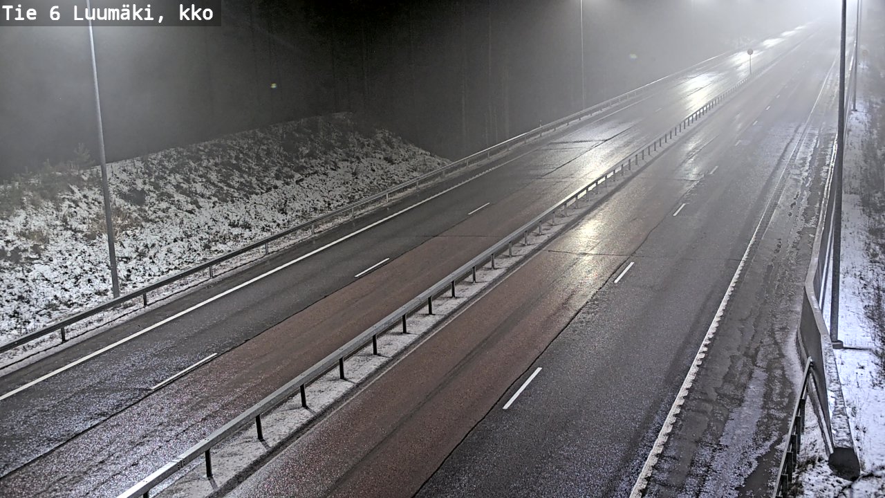 Weather Camera Image Road 6 Luumäki, kirkko, Luumäki, Etelä-Karjala