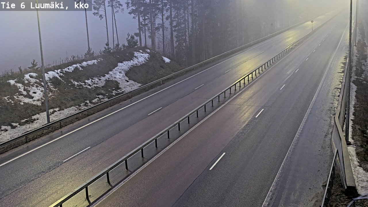 Kelikamerat Kuva Tie 6 Luumäki, kirkko, Luumäki, Etelä-Karjala