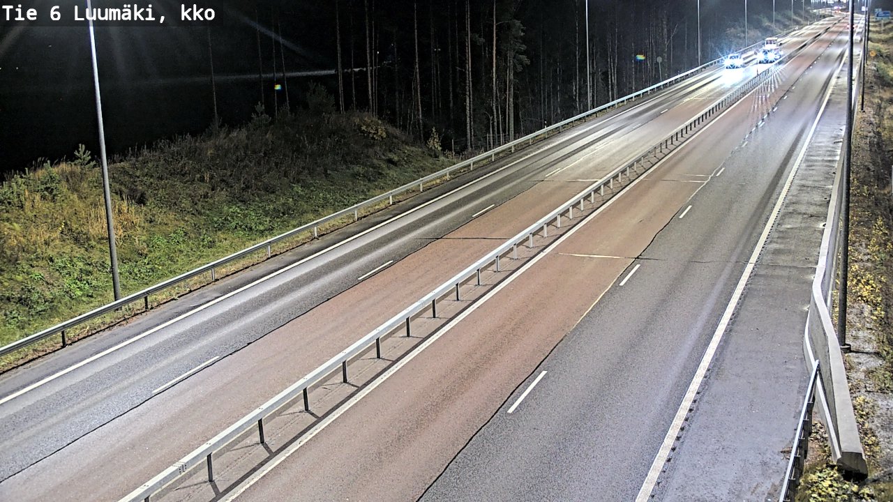 Kelikamerat Kuva Tie 6 Luumäki, kirkko, Luumäki, Etelä-Karjala