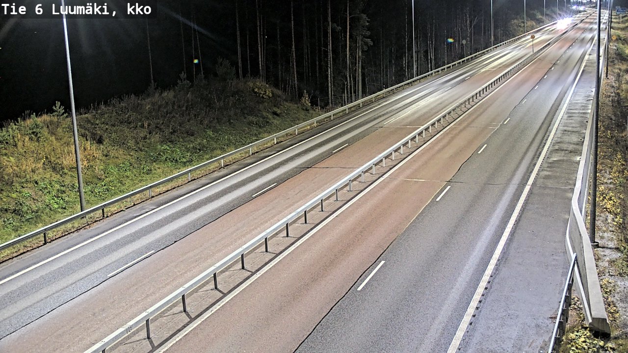 Kelikamerat Kuva Tie 6 Luumäki, kirkko, Luumäki, Etelä-Karjala