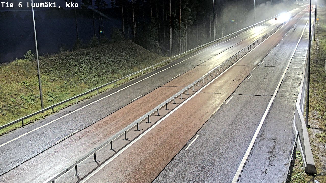 Kelikamerat Kuva Tie 6 Luumäki, kirkko, Luumäki, Etelä-Karjala