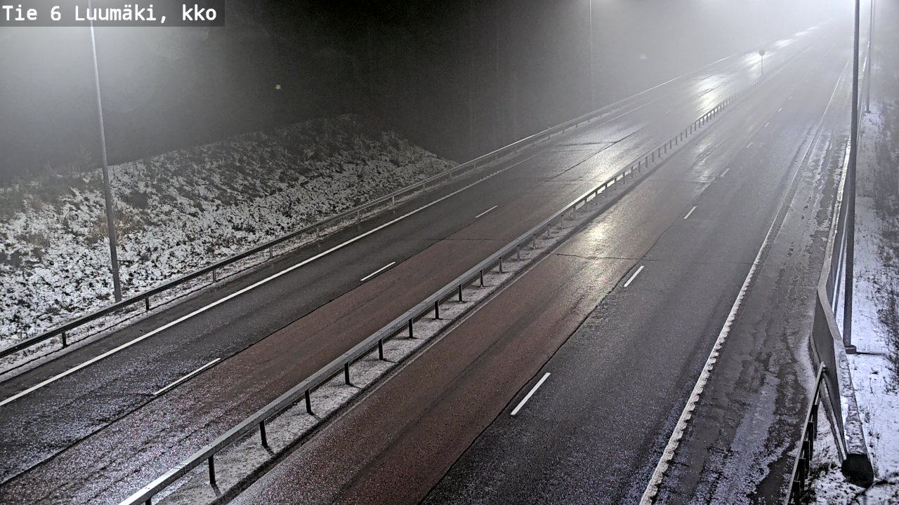 Weather Camera Image Road 6 Luumäki, kirkko, Luumäki, Etelä-Karjala
