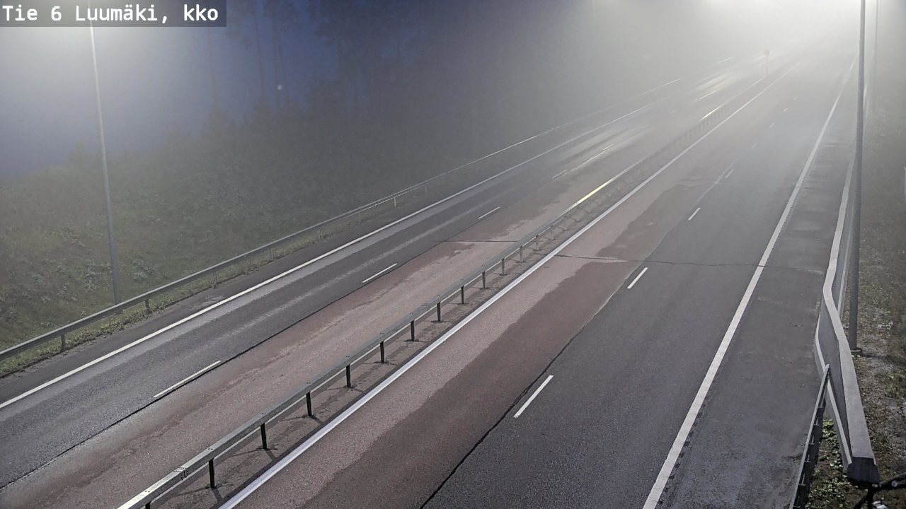 Kelikamerat Kuva Tie 6 Luumäki, kirkko, Luumäki, Etelä-Karjala