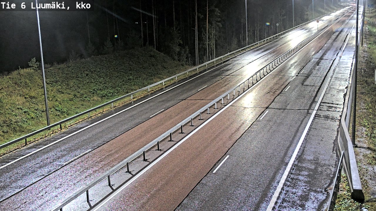 Kelikamerat Kuva Tie 6 Luumäki, kirkko, Luumäki, Etelä-Karjala