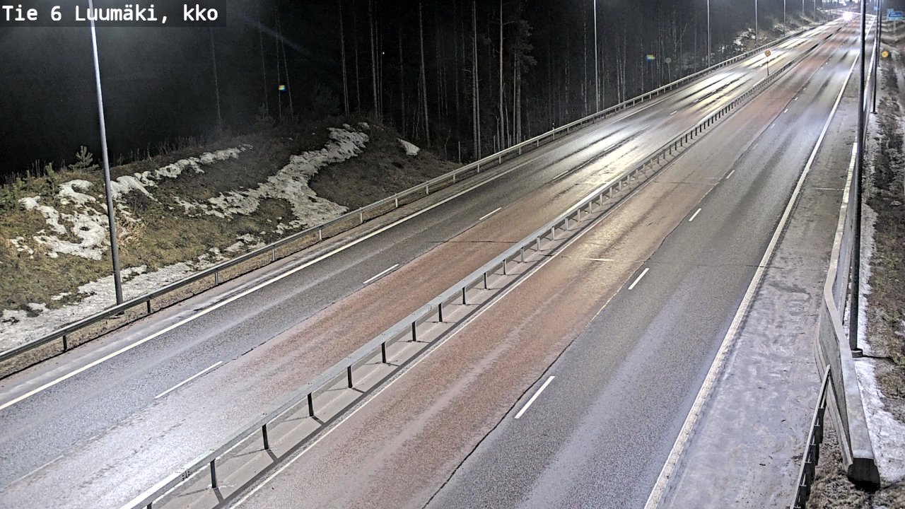 Kelikamerat Kuva Tie 6 Luumäki, kirkko, Luumäki, Etelä-Karjala